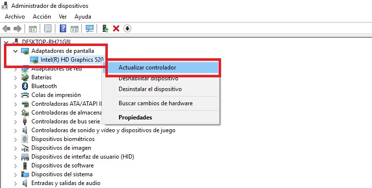 Como Actualizar Cualquier Driver En Windows 10 Controladores De Audio Video Wifi 3206